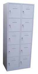Lockerkast 10-deurs 190 x 80 x 45cm in 5 Kleur Combinaties